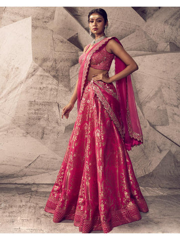 Archana Kochhar - The Anant Pink Lehenga Archana Kochhar - The Anant Pink Lehenga