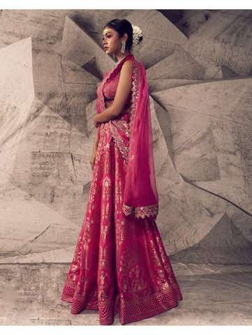 Archana Kochhar - The Anant Pink Lehenga Archana Kochhar - The Anant Pink Lehenga