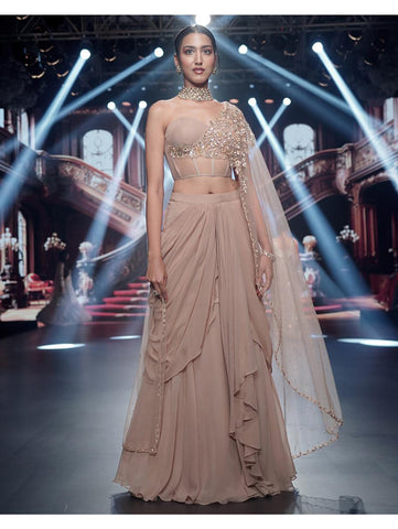 Archana Kochhar - The Spree Corset Dhoti Archana Kochhar - The Spree Corset Dhoti