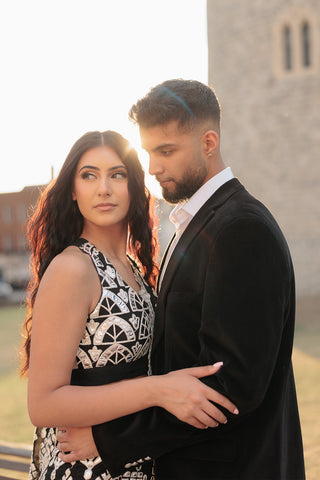 Aahava -BLACK FOIL SAREE Aahava -BLACK FOIL SAREE