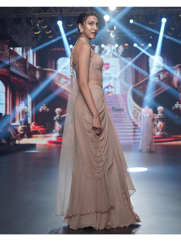 Archana Kochhar - The Spree Corset Dhoti Archana Kochhar - The Spree Corset Dhoti