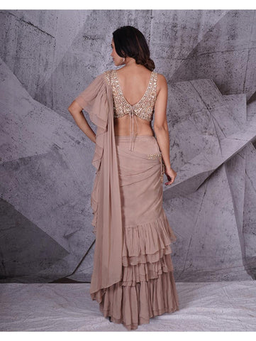 Archana Kochhar - The Spree Ruffle Sari Archana Kochhar - The Spree Ruffle Sari