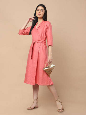 Wrap Up in Style: Hemp Wrap Dress Wrap Up in Style: Hemp Wrap Dress