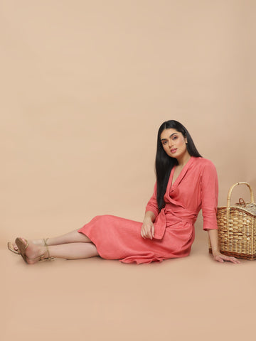 Wrap Up in Style: Hemp Wrap Dress Wrap Up in Style: Hemp Wrap Dress