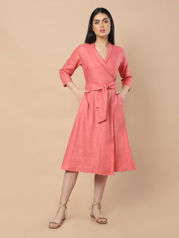 Wrap Up in Style: Hemp Wrap Dress Wrap Up in Style: Hemp Wrap Dress