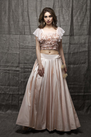 Stylish open Georgette sleeves Stylish open Georgette sleeves