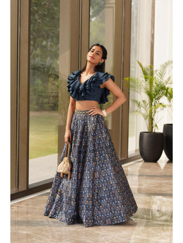 Rashika Sharma - Imaara Lehenga Set Rashika Sharma - Imaara Lehenga Set