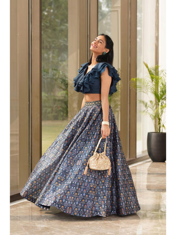 Rashika Sharma - Imaara Lehenga Set Rashika Sharma - Imaara Lehenga Set