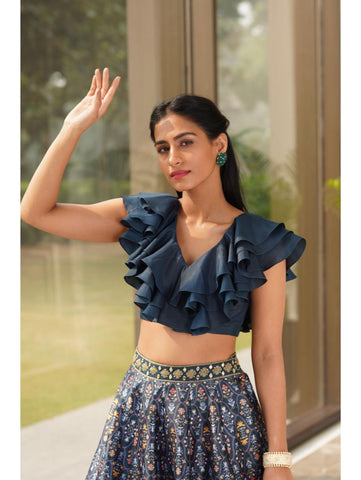 Rashika Sharma - Imaara Lehenga Set Rashika Sharma - Imaara Lehenga Set