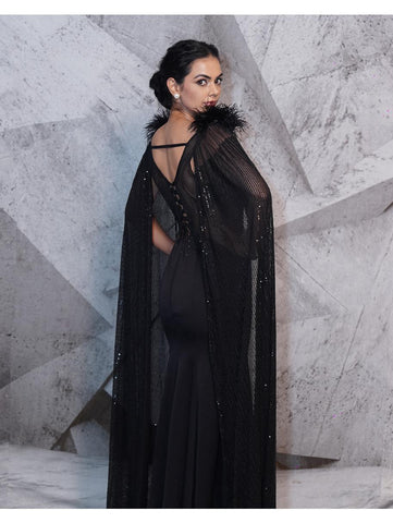 Archana Kochhar - Retro Black Gown Archana Kochhar - Retro Black Gown