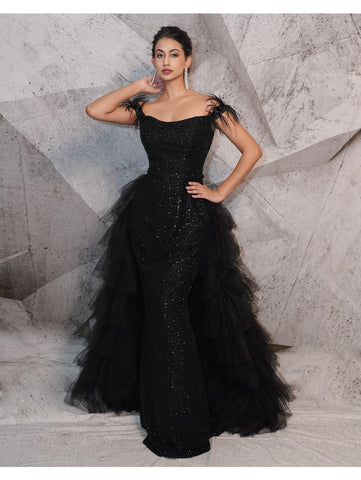 Archana Kochhar - The Beaded Black Gown Archana Kochhar - The Beaded Black Gown