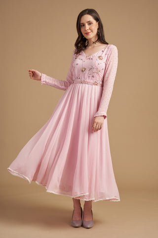 Pearl-Elegance Anarkali Set Pearl-Elegance Anarkali Set