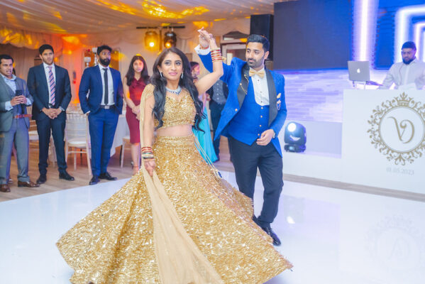Read Bride - Gold lengha by Dina Kashap