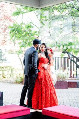 Bride in red - Dina Kashap